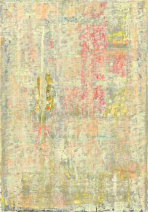 Jakob Lang, Betrachten, View, eyeing, Art, Kunst, Öl, Gold, Bronze Gold, Oil, Bunt, color, Weiß, Story, Zart, gentle, Spachteltechnik, Papier, paper, squeegee, modern, Gemälde, artwork, studio, Atelier, gallery, white art