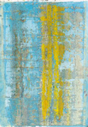 Jakob Lang, Oh mein Gott, Oh my God, Künstler, Art, Kunst, Öl, Oil, Bunt, color, Weiß, Story, Zart, gentle, Spachteltechnik, Papier, paper, squeegee, modern, Gemälde, artwork, studio, Atelier, gallery, white art